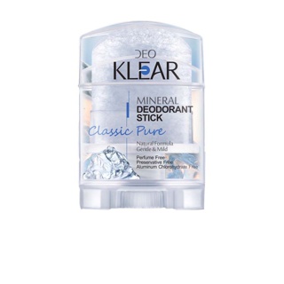 โรลออนสารส้มดีโอเคลียร์คลาสิคเพียว 70 ก / DEOKLEAR Mineral Deodorant Classic Pure 70g