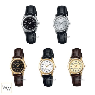 แหล่งขายและราคา[ใส่โค้ดลดเพิ่ม] ของแท้ นาฬิกาข้อมือ Casio ผู้หญิง รุ่น LTP-V001 (สายหนัง) พร้อมกล่องอาจถูกใจคุณ