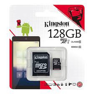 เมมโมรี่การ์ดงานA kingston 128gb (ไม่สามารถใช้กับมือถือและกล้องได้)