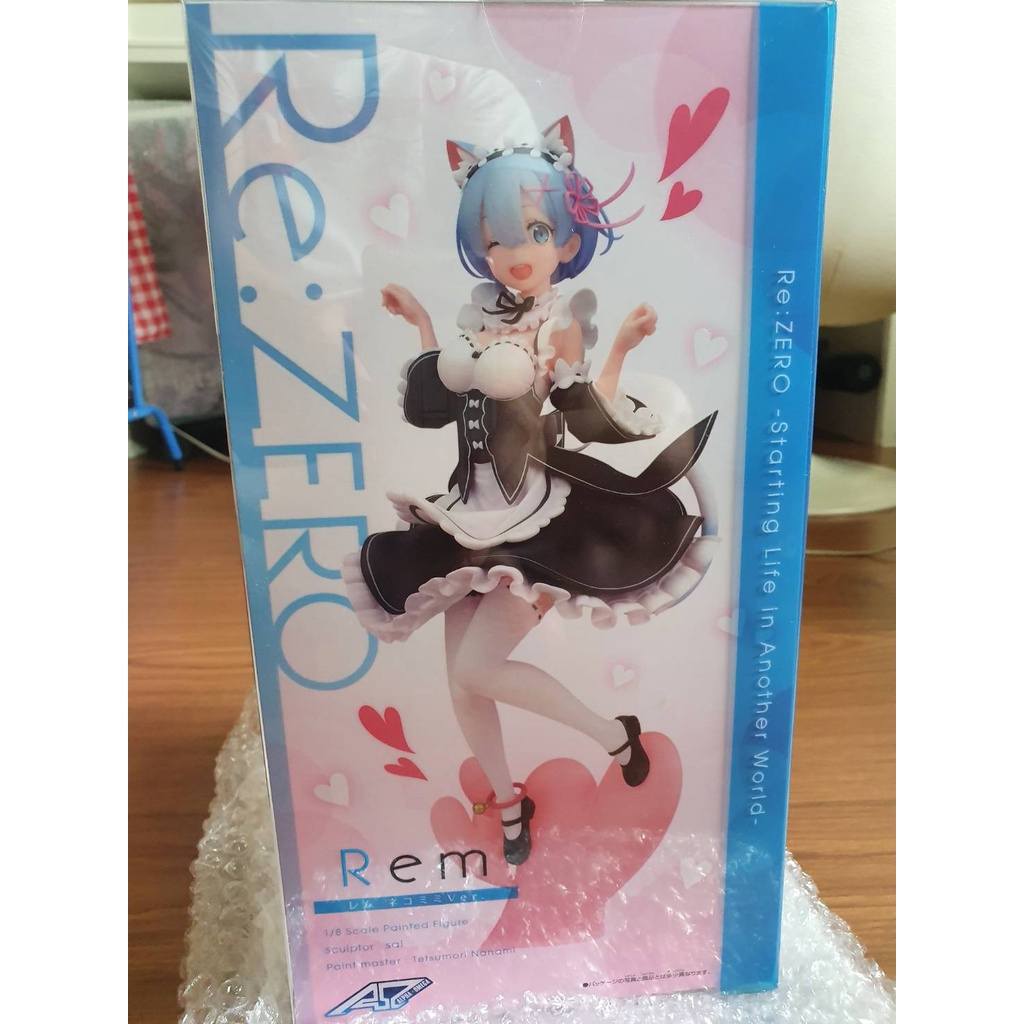 Rem Cat Ear Neko mimi Ver. Alpha Omege Figure