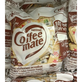 คอฟฟี่เมต ครีมเทียม 3กรัม ยกแพ็ค 100ซอง COFFEEMATE CREAMER POWDER