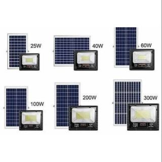 JD8825L  Solar โคมไฟสปอตไลท์ พลังงานแสงอาทิตย์ LED ความสว่าง 25W โซลาร์เซลล์