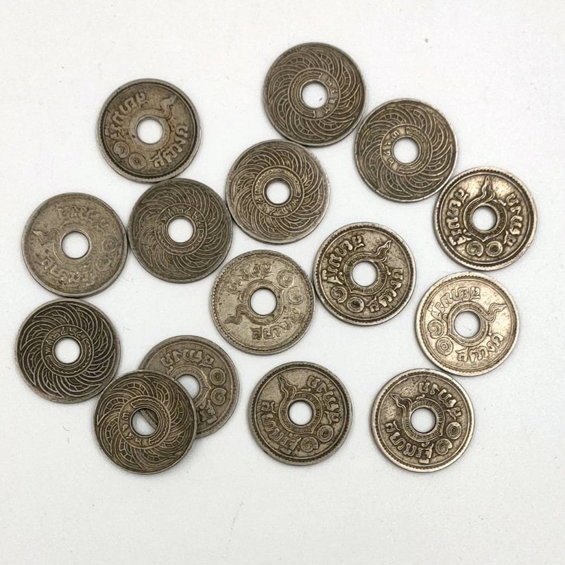 เหรียญ นิเกิ้ล 10 สตางค์ เหรียญ เหรียญกษาปณ์ เหรียญโบราณ เหรียญเก่า