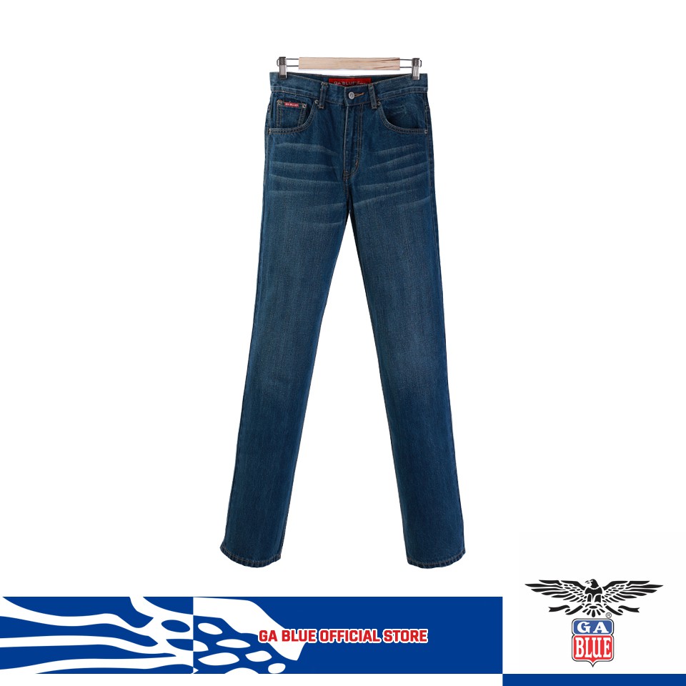 GA Blue 911 Mens Regular Rise Regular Fit Jeans - 1010