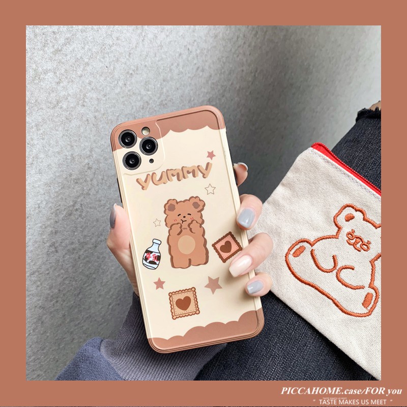 ins Korea Winnie สำหรับ Apple x Phone Case iPhone11pro / xsmax / xr / iphonex / 8plus