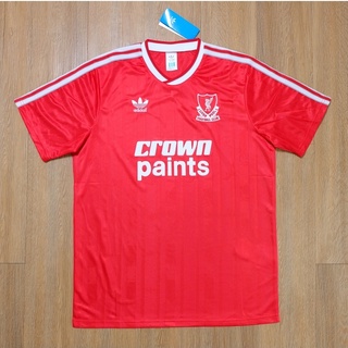 เสื้อบอลย้อนยุค ทีม ลิเวอร์พูล Liverpool Home 1986 เกรด AAA