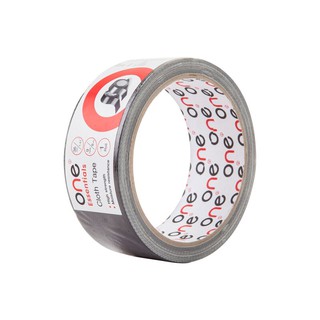 เทปผ้า (36 มม.x9 หลา) สีดำ ONE Cloth Tape (36 mm.x9 y) Black ONE