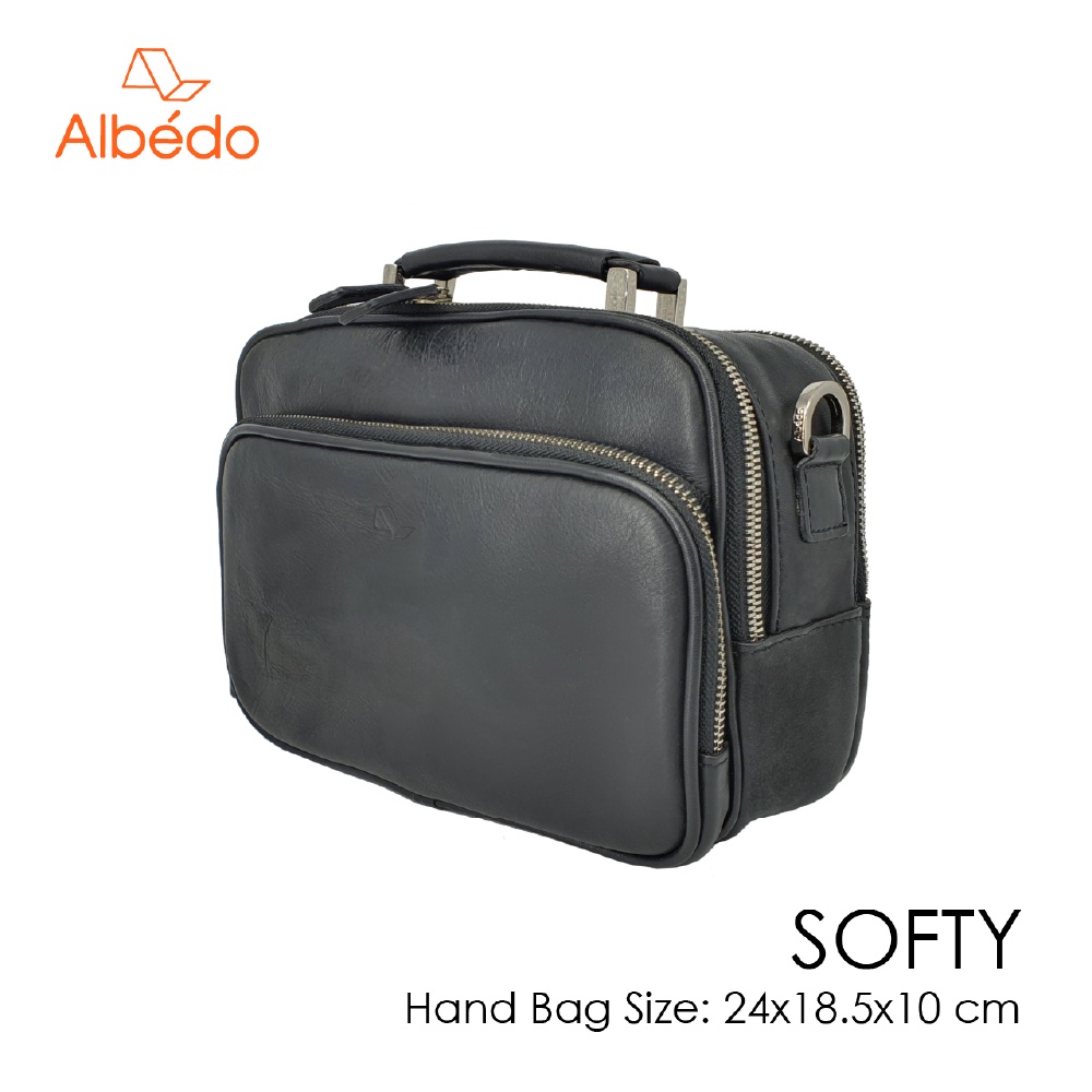 [Albedo] SOFTY HAND BAG กระเป๋าสะพายข้าง/กระเป๋าหนังสะพายข้าง รุ่น SOFTY - SY04499