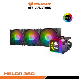 COUGAR Helor 360 : CPU COOLING พัดลมระบายความร้อนซีพียู มีไฟ RGB ประกัน 2 ปี