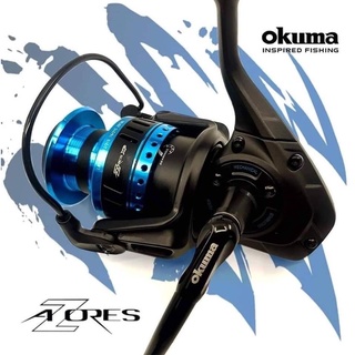 #Okuma_AZORES_XP   ลูกปืนสแตนเลสกันน้ำเค็ม 6+1 ตลับ ระบบแขนเกลียว