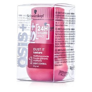 SCHWARZKOPF  Osis+ Dust It Mattifying Powder (Light Control)  Size: 10g/0.33oz