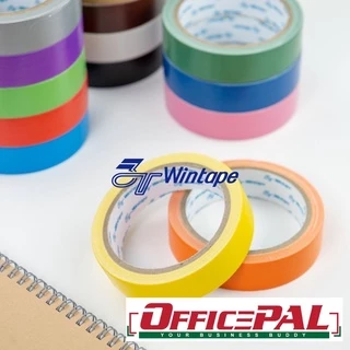 Wintape วินเทป เทปผ้า เทปกาวผ้า มี 14 สี หน้ากว้าง 1 / 1.5 / 2 นิ้ว ยาว 9 หลา กาวหนาพิเศษ Duct tape ทำรายงาน กันน้ำ