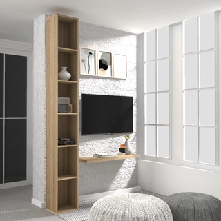 Inhome Furniture ชั้นวางหนังสือ W40×D25×H225 รุ่น SS-4011 Inhome Furniture Book Shelves W40×D25×H225