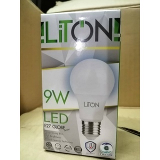 Liton หลอดไฟ LED หลอดไฟขั้วเกลียว LED E27 A Bulb รุ่น Globe Smart IC  ขนาด 9W แสง Day-ight