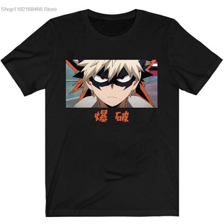 เสื้อยืดพิมพ์ลายแฟชั่น เสื้อยืด พิมพ์ลายอนิเมะ My Hero Academia Boku No Hero Academia Bakugo Katsuki แฟชั่นสําหรับผู้หญิ