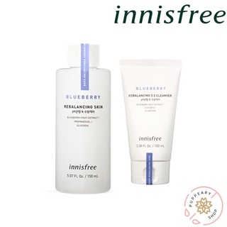 (แท้/พร้อมส่ง/EXP09/2023) INNISFREE BLUEBERRY REBALANCING SKIN 150ML/320 ML