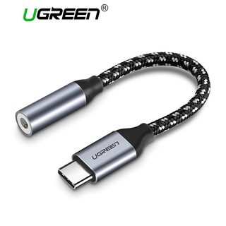 Ugreen type-c to 3.5mm jack earphone cable usb c to 3.5 headphone audio adapter