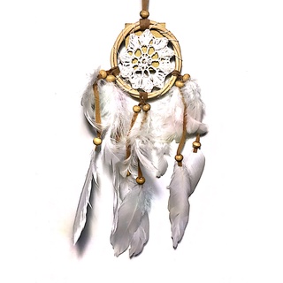 Dream catcher size 6 cm. (เครื่องรางดักความฝัน) DC602