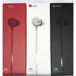 หูฟัง UiiSii U8 hi-fi earhead super bass เสียงเบสดี headset smalltalk ลด100 เมื่อใส่โค้ดNEWEIGN ลูกค้าใหม่