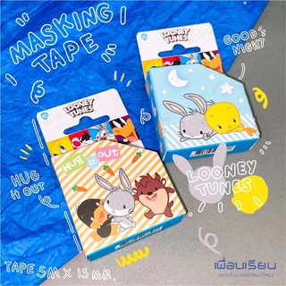 masking tape nuvo “ LOONEY TUNES “ ขนาด 15mm x 5 M แพค 1 ม้วน