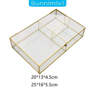 [Sunnimix1] กล่องใส่เครื่องสําอาง น้ําหอม ลิปสติก สําหรับสร้อยคอ นาฬิกา