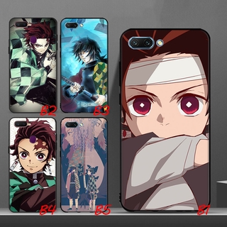 OPPO A3S A5 A12 A7 Soft Phone Case Anime Demon Slayer OPPO A5S A92 A91 A92S A5 2020 A9 2020 Cover