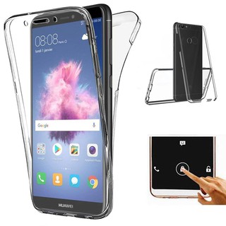 Huawei P Smart P20 Lite P8 Lite 2017 P10 Mate 20 Lite 360 Degree Full Body Clear Soft TPU Silicon Case Cover