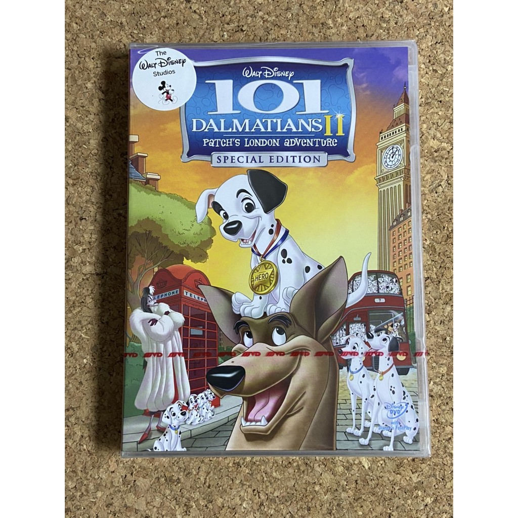 DVD 101 ดัลเมเชียน 2 ตอน แพทซ์ตะลุยลอนดอน  101 Dalmatians II : Patch's London Adventure