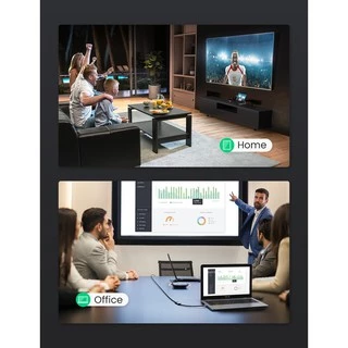 Ugreen 0.25ม. Micro HDMI เป็น HDMI สายเคเบิล ตัวผู้ เป็น ตัวเมีย Micro HDMI อะแดปเตอร์