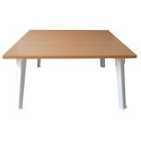 Kshop998  โต๊ะญี่ปุ่น 60x60ซม.(ไม้pbฟอยล์2หน้า) - สีบีซ