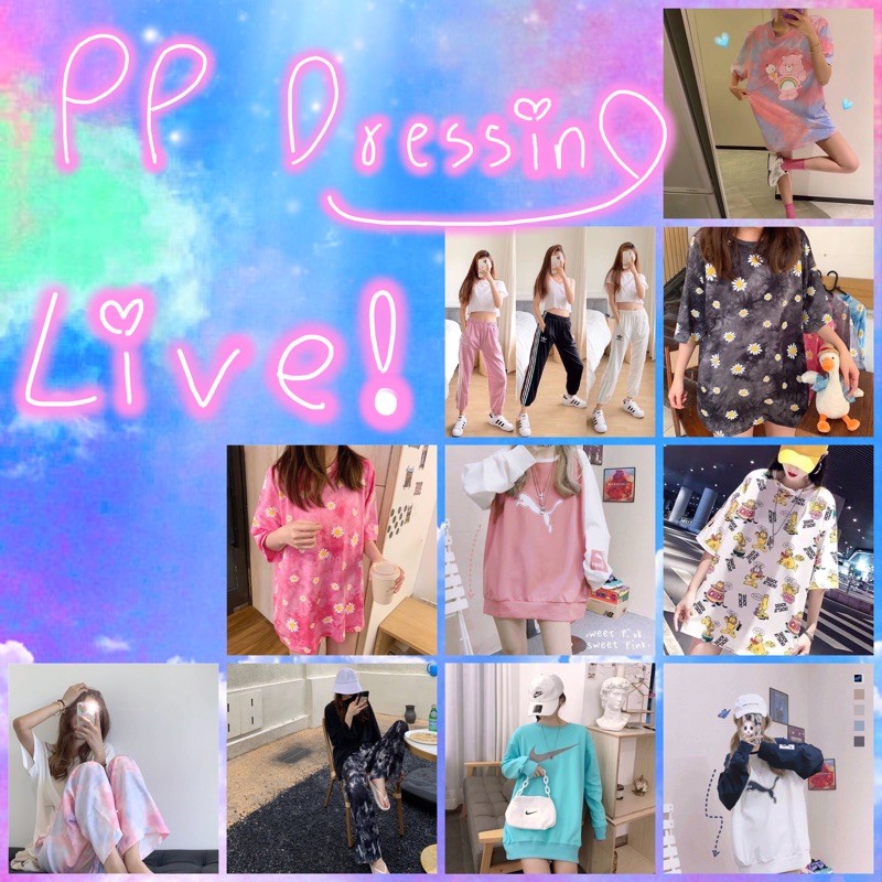 PP DRESSING SHOP LIVE 📺 งานแฟชั่น เสื้อ กางเกง กระโปรง⚡️⚡️🔥