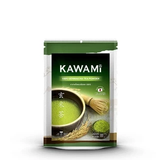 คาวามิ เกนไมฉะ ชนิดผง 100% ขนาด 100 กรัม Kawami Genmaicha Powder 100% size 100 g.
