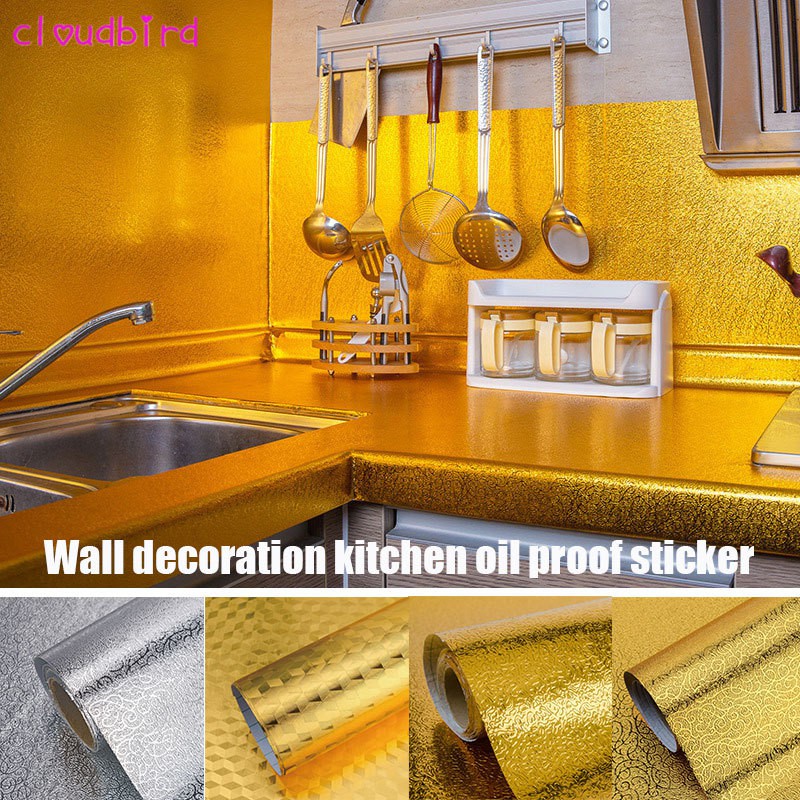 Kitchen stickers???? Water and oil proof stickers ตู้แผ่นกระดาษสติกเกอร