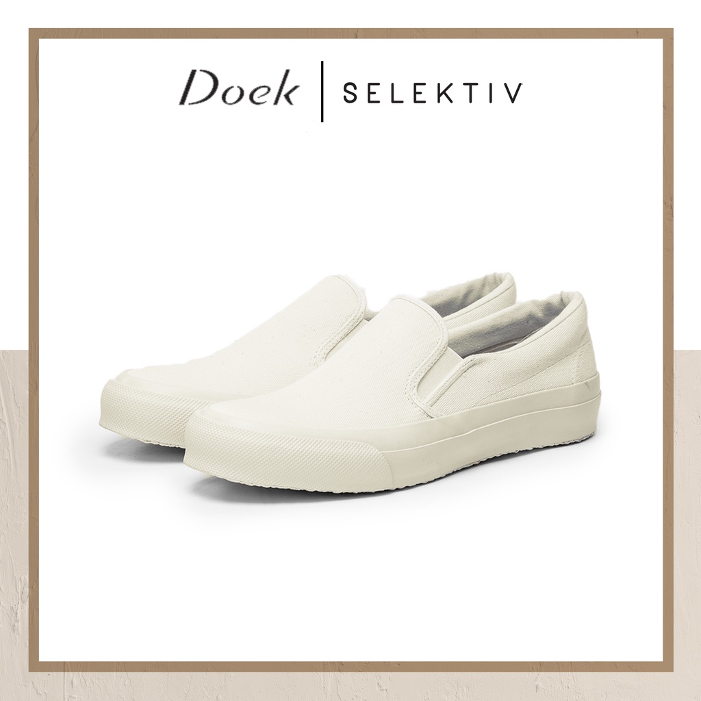 DOEK SLIP ON  " WHITE "