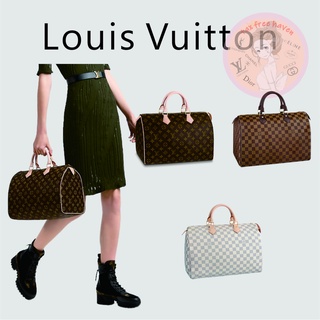 Shopee ราคาต่ำสุด 🔥ของแท้ 100% 🎁Louis Vuitton Brand New SPEEDY 35 Bag
