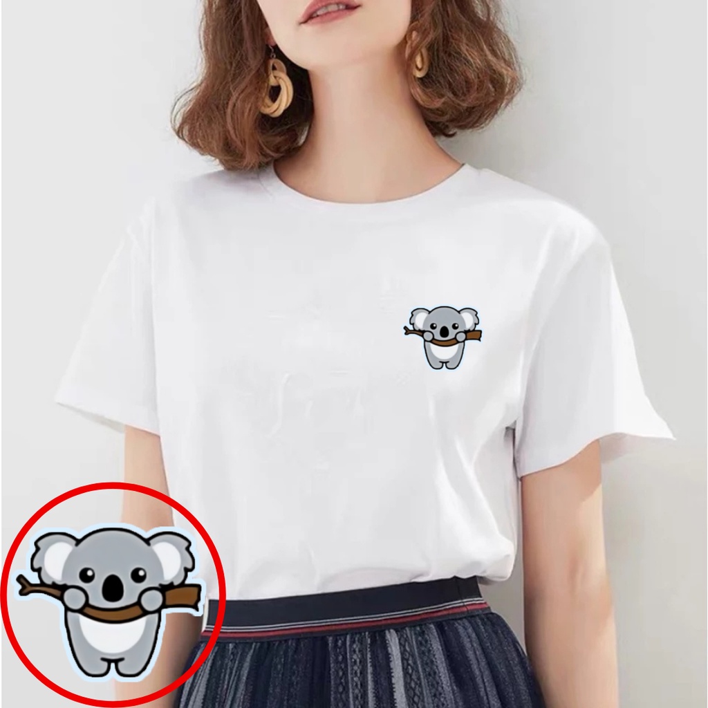 SPOTLIGHT_ID - เสื้อยืดผู้หญิง Koala, เสื้อยืดผู้หญิง Koala, เสื้อยืด Distro ผู้หญิง Koala