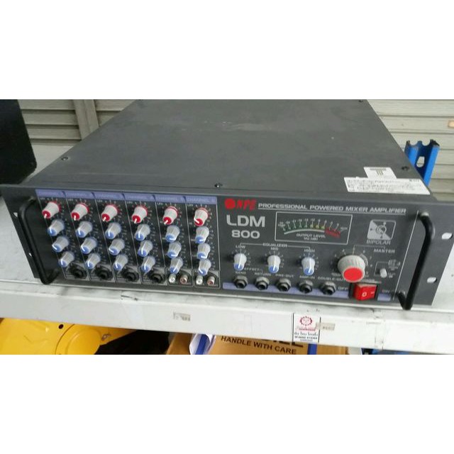 Power Mixer เครื่องขยายเสียง และเครื่องผสมสัญญาณเสียง NPE LDM 800