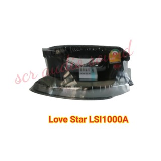 Lovestar เตารีดแห้ง แผ่นความร้อนทำจากอลูมิเนียม รุ่น LSI-1000A 1000วัตต์  (สีดำ)