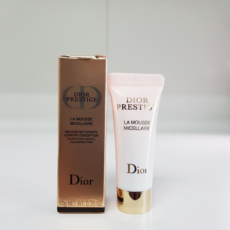 Dior Prestige Exceptional Gentle Cleansing Foam 10 g Shopee Thailand