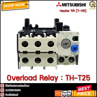 OVERLOAD RELAY MITSUBISHI TH-T25,7-11A(9A)**TH