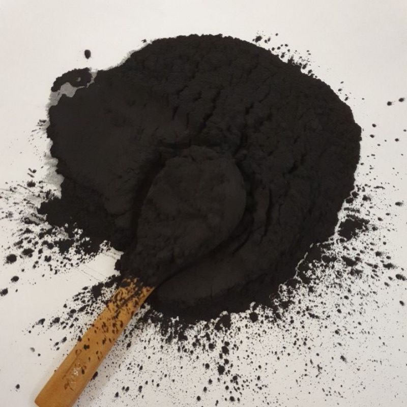 Premiun Food Grade HALAL Satin Black Charcoal Powder 10g