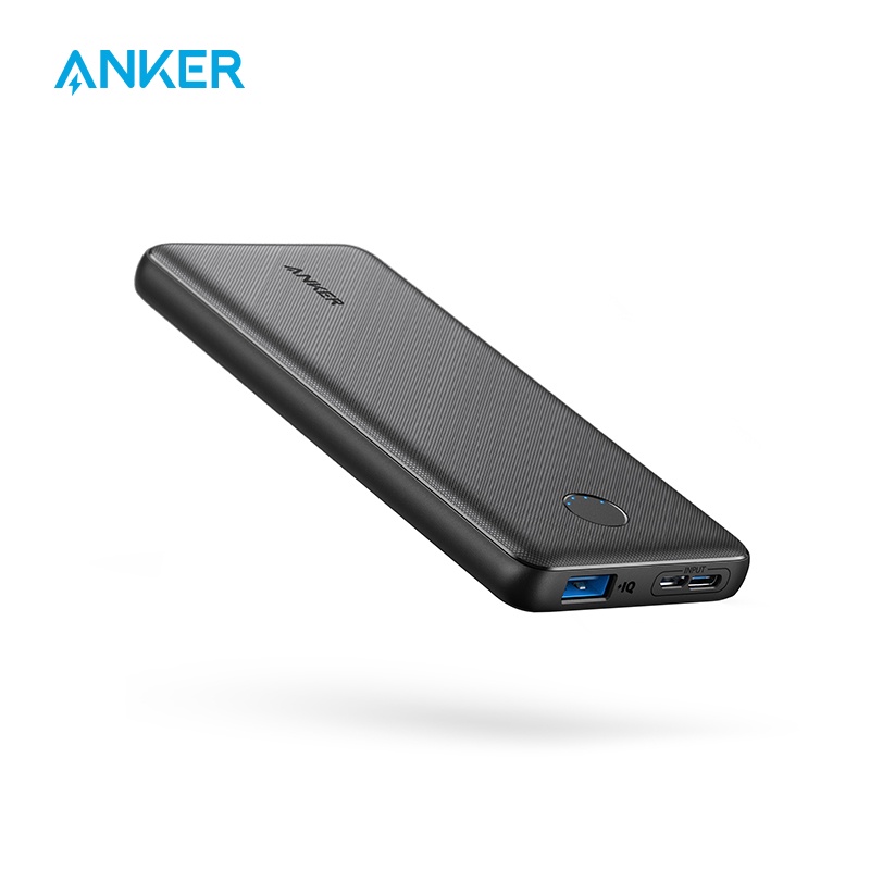 Anker Portable Charger, 313 Power Bank (PowerCore Slim 10K) 10000mAh