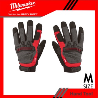 Milwaukee ถุงมือ Heavy Duty Gloves ไซส์ M  (48-22-8731)