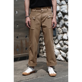 Simple&amp;Raw - SK847 Union Monkey Pants (Brown)