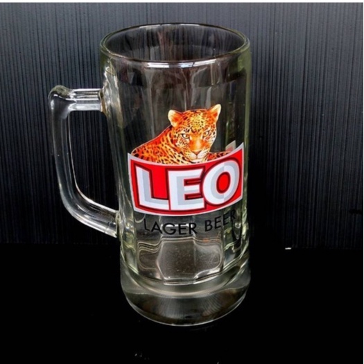 แก้วเบียร์ ลีโอ ขนาด 640ml. และ ขนาด 357ml.ของแท้