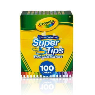 Crayola สีเมจิกซุปเปอร์ทิปส์ล้างออกได้100สี ( Crayola SuperTips )