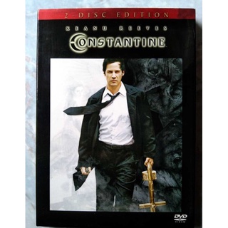 📀 DVD CONSTANTINE (2005) : คนพิฆาตผี 📌แผ่นผลิต ZONE 2 ❌ไม่มีไทย