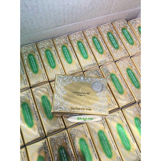 สบู่ทีทรีออย Tea Tree Oil Soap มาดามออร์แกนิก