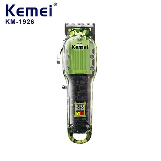 Kemei KM-1926 เครื่องปัตตาเลี่ยนตัดผมไฟฟ้า หน้าจอ LCD ชาร์จ USB