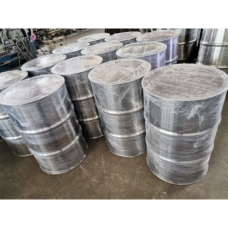 ถังสแตนเลส200ลิตร Drum tank stainless 200litres